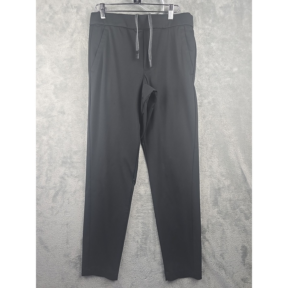 Bonobos The Anywhere Pant Mens Small 30x31 Black Performance Stretch Drawstring‎